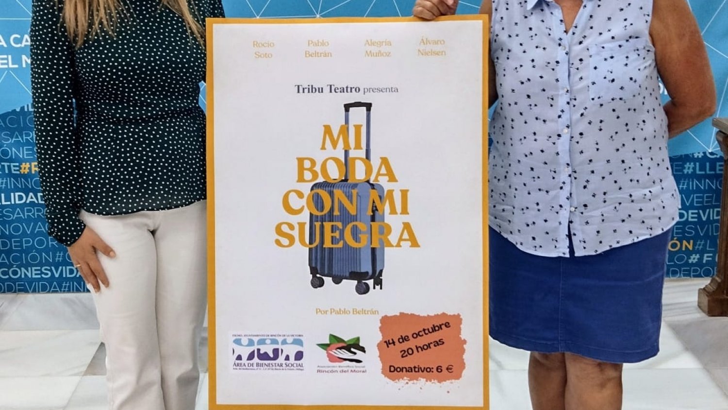 La Sala Las Musas de La Cala del Moral acoge una obra de teatro a beneficio del Economato Social