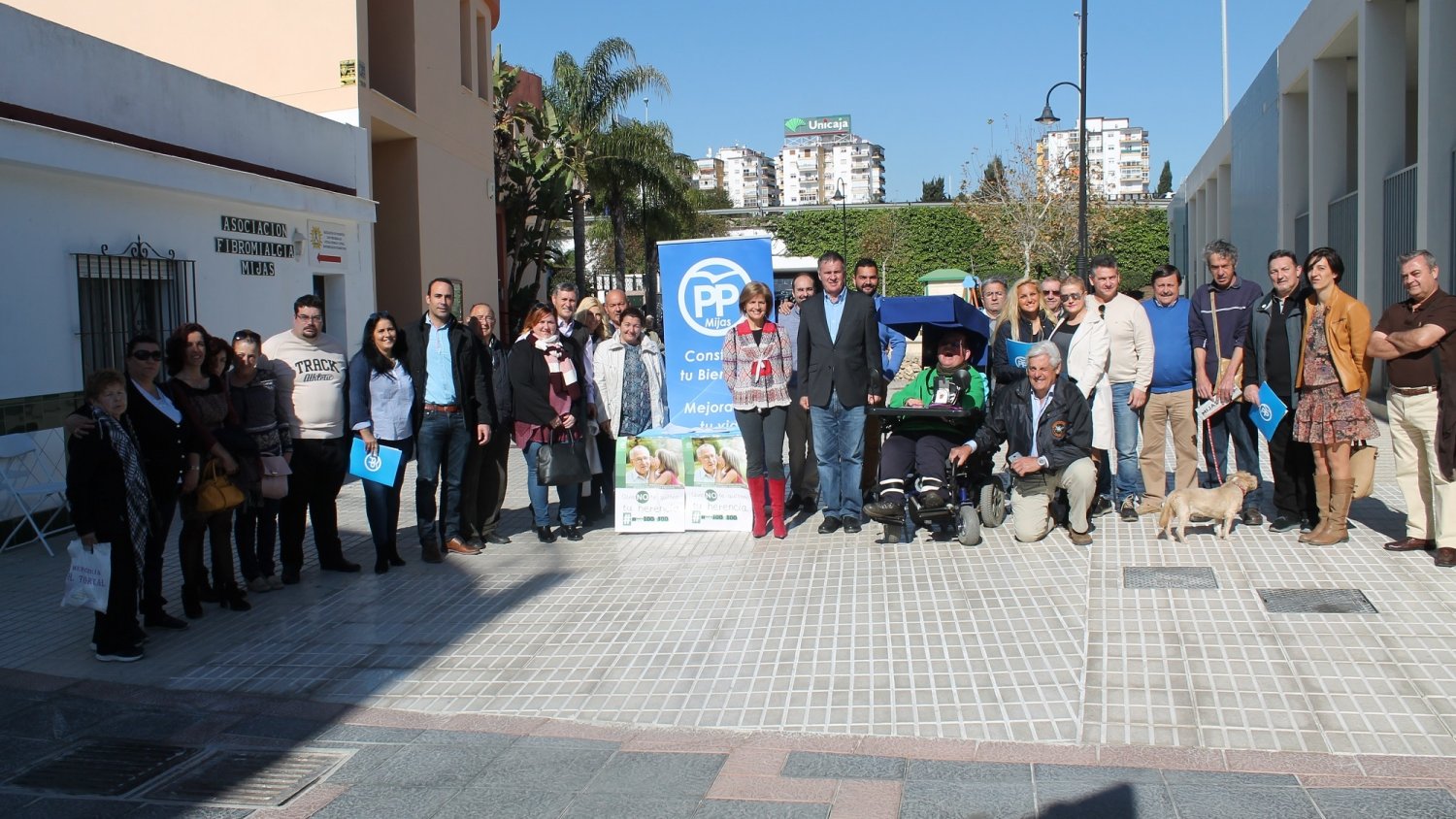El PP de Mijas reconoce más de 1.500 firmas para que la Junta suprima el impuesto de sucesiones y donaciones en Andalucía