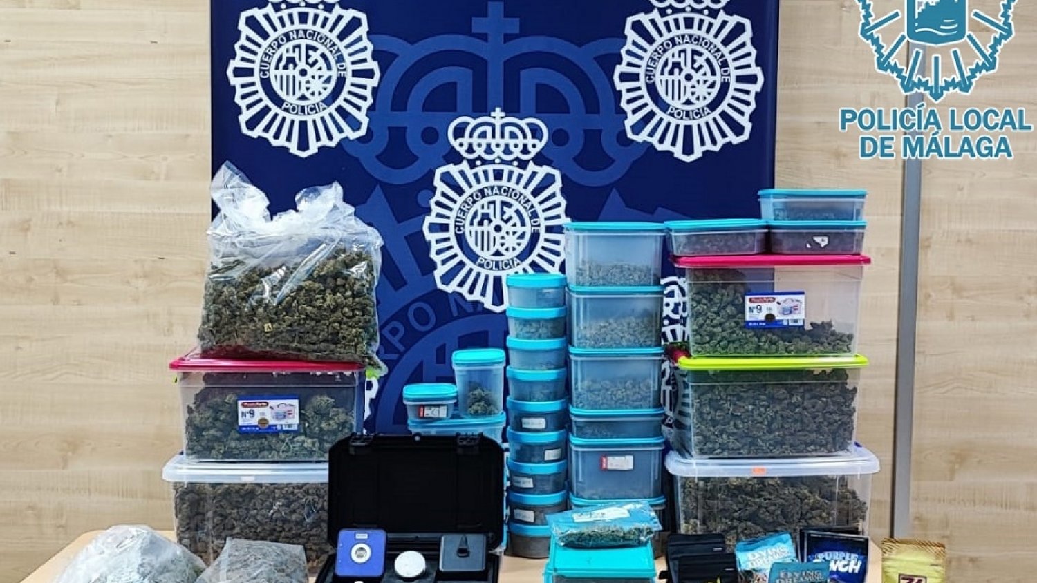 Desmantelado un club cannábico tras la incautación de más de seis kilogramos de sustancias estupefacientes