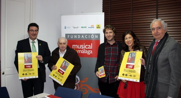 La Fundación Musical celebra su décimo aniversario con la composición de una obra dedicada a  Málaga