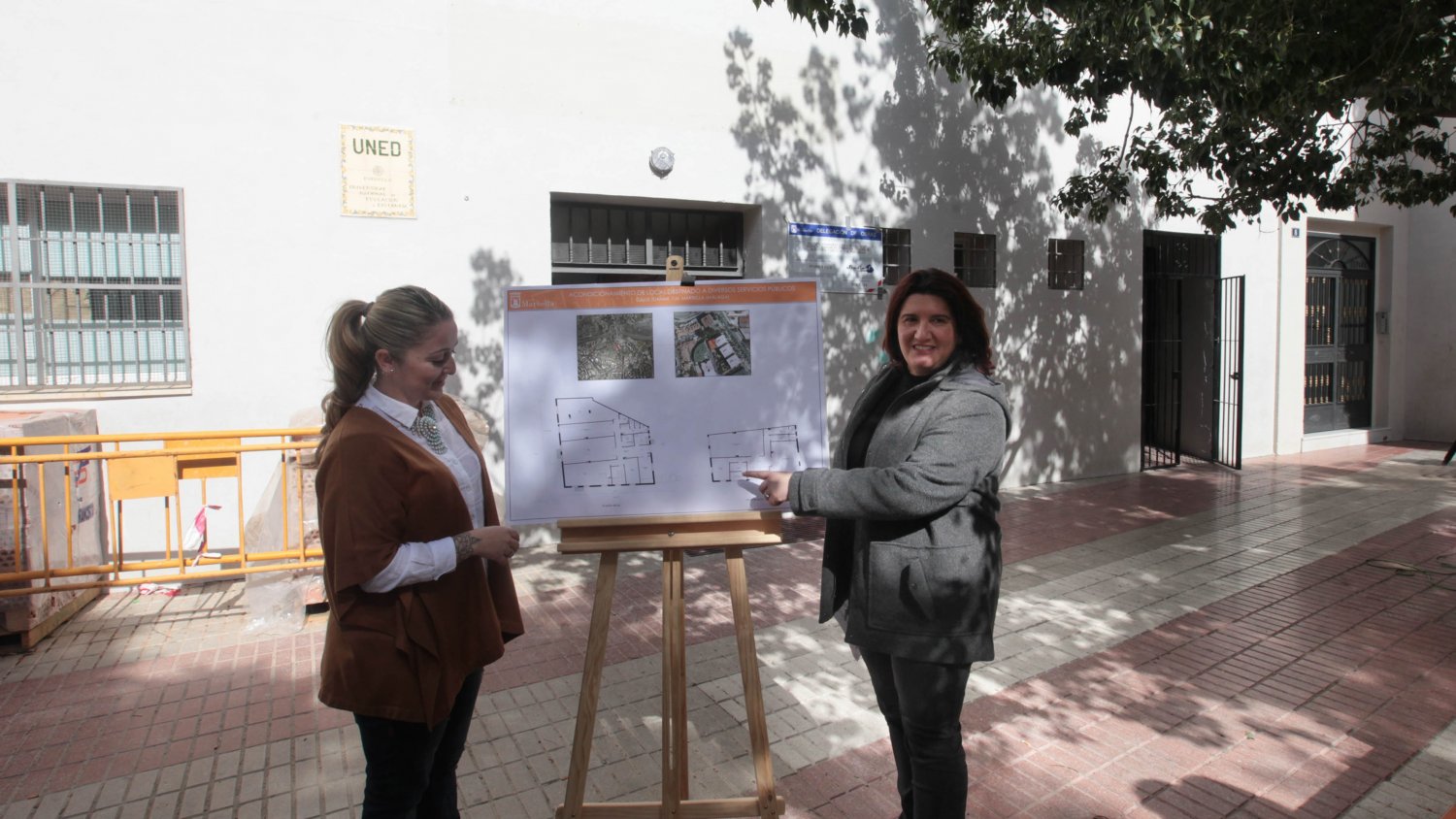 El Ayuntamiento instala la nueva sede de la Escuela de Adultos de Marbella