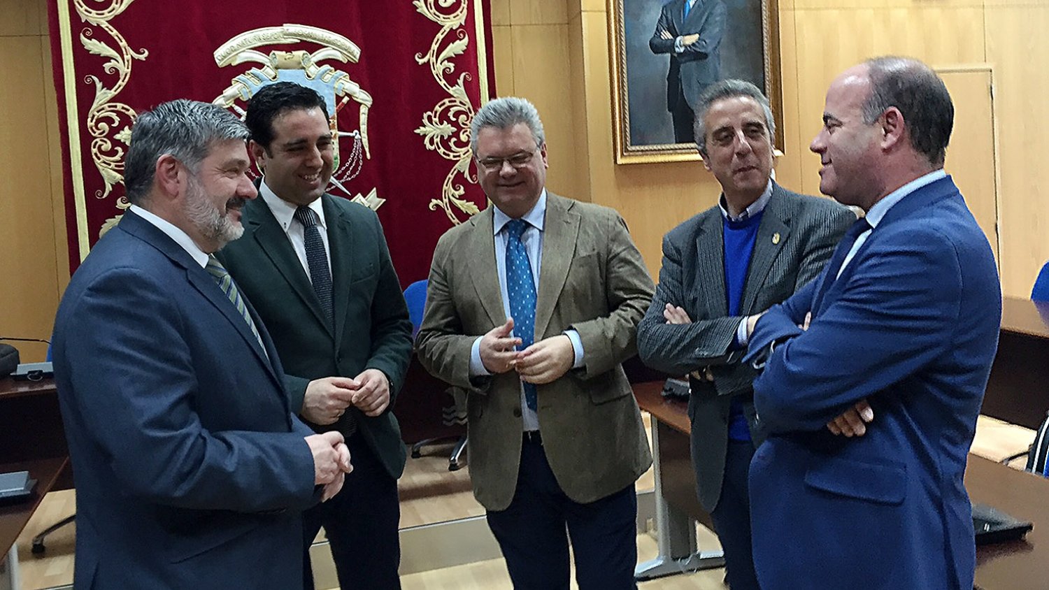 El Patronato de la Fundación Ciudades Medias se reúne en Puente Genil