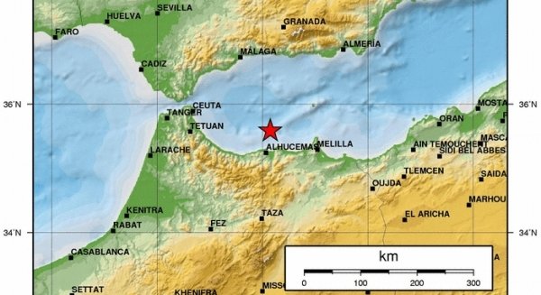 Un terremoto de 5,1 grados en el Mar de Alborán se deja sentir en Málaga