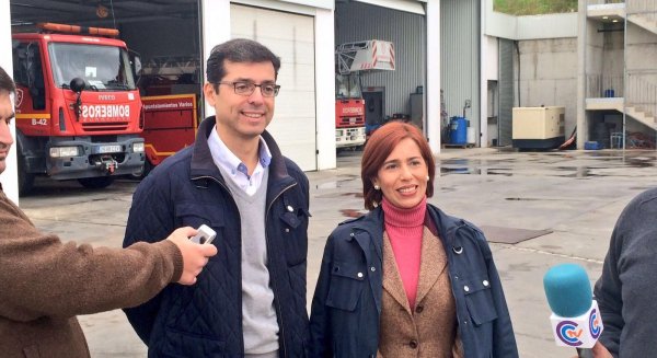 El PSOE exige a la Diputación actuaciones urgentes en el parque de bomberos de Coín