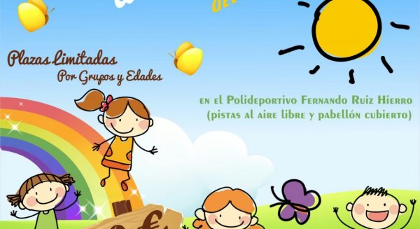 Un centenar de menores participan en el campamento lúdico deportivo durante la Semana Blanca