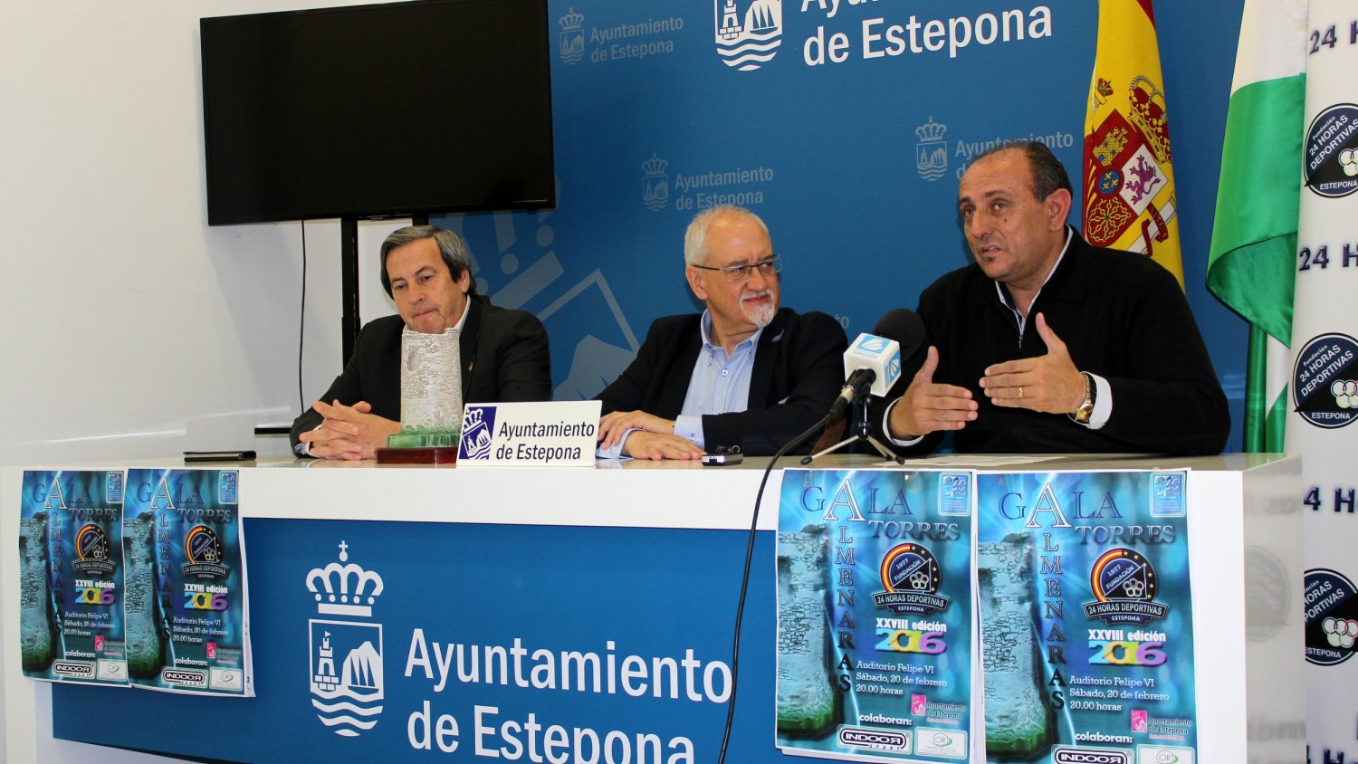 Estepona celebra la entrega de los premios 'Torres Almenaras' a personas y entidades por su labor en el deporte y la cultura
