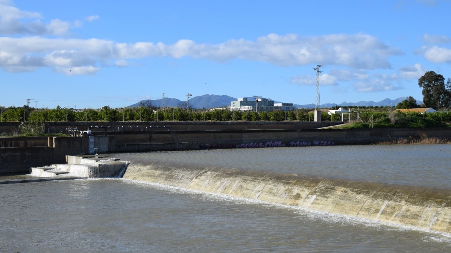 La Junta pone en servicio el Azud de la Aljaima para incrementar el suministro de agua de Málaga