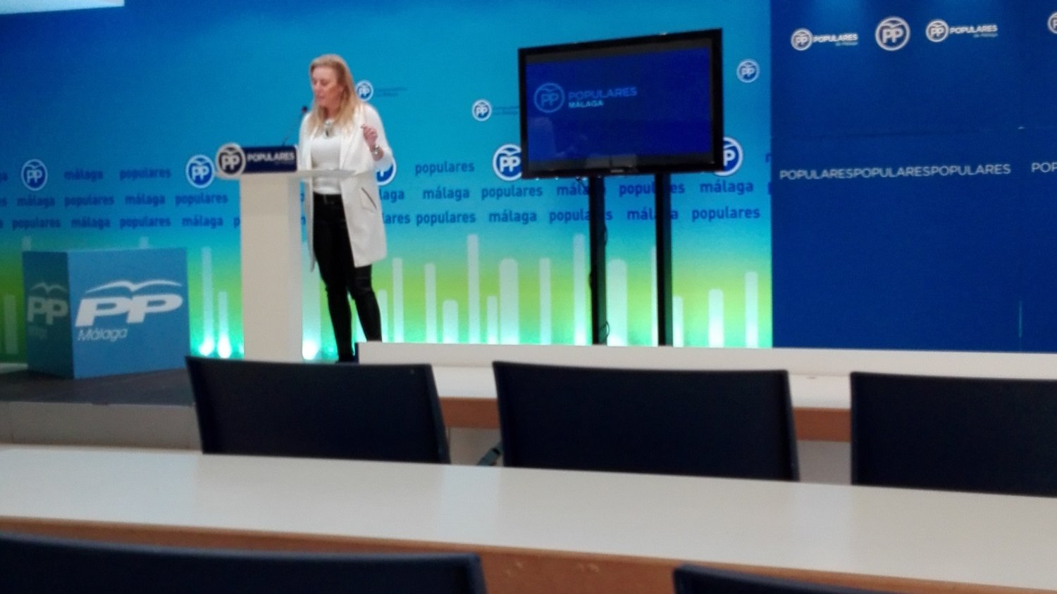 La diputada popular Carolina España: 'Nuestro país no está para experimentos'