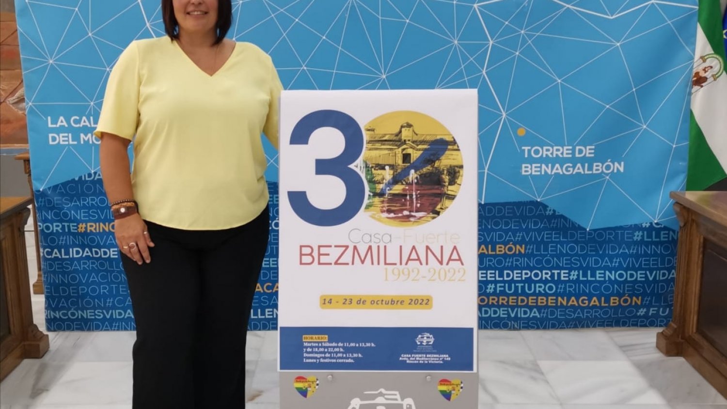 La Casa Fuerte Bezmiliana de Rincón de la Victoria  celebra su 30 aniversario como sala de exposiciones