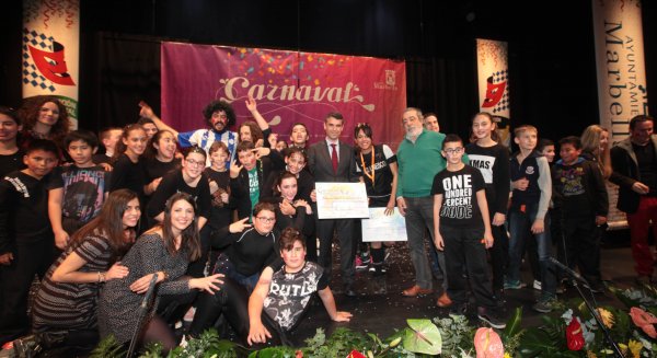 El Ayuntamiento de Marbella entrega los premios del Concurso Infantil de Chirigotas