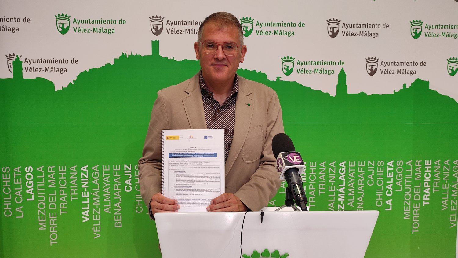 Vélez-Málaga solicita cerca de dos millones de fondos 'Next Generation' para potenciar el comercio local