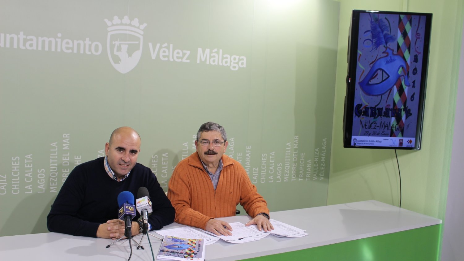 Seis agrupaciones actuarán en el Certamen de Murgas y Comparsas 'Ciudad de Vélez-Málaga'