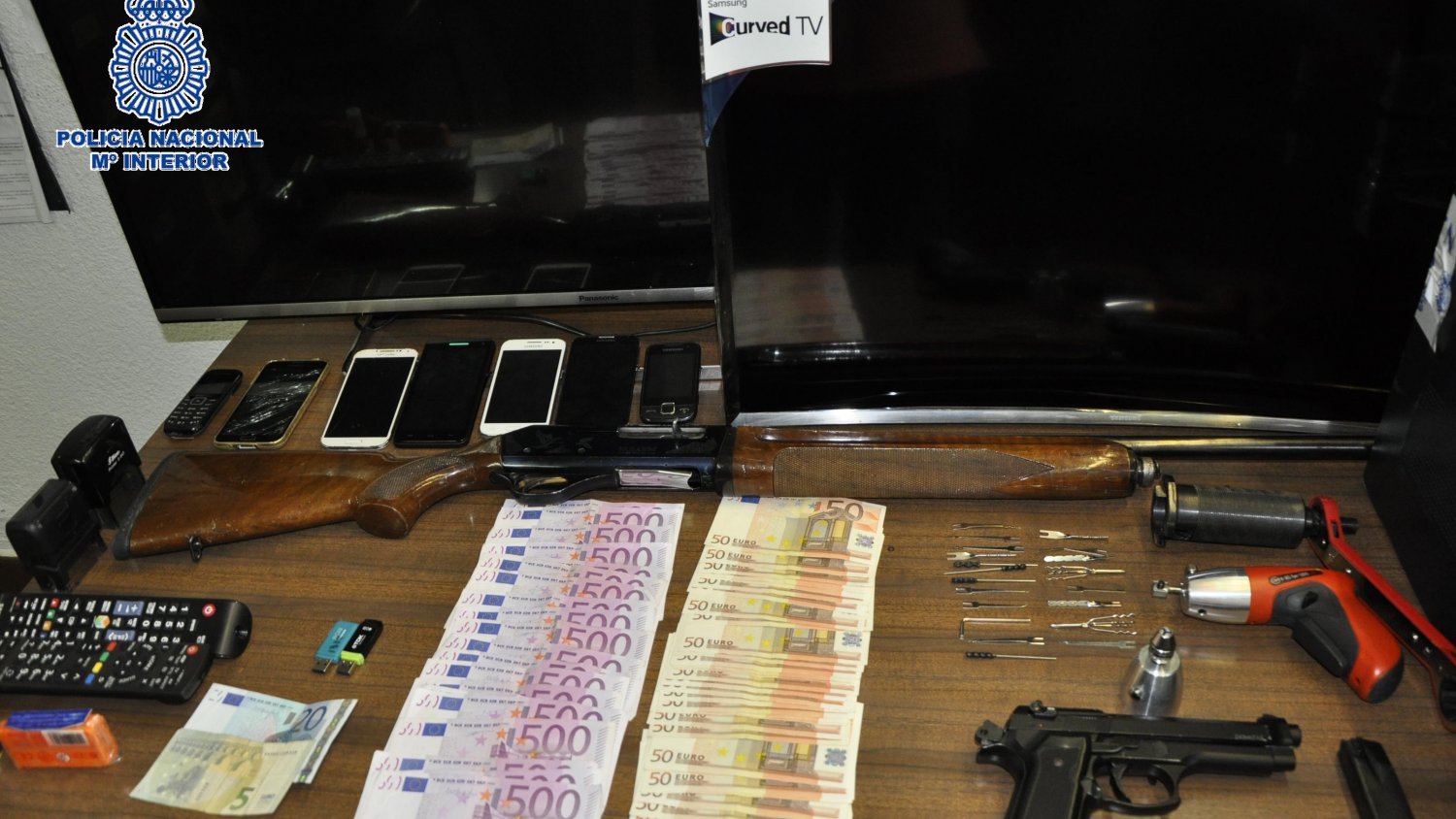 Desarticulada en la provincia de Málaga una organización criminal por estafas múltiples a través de Internet