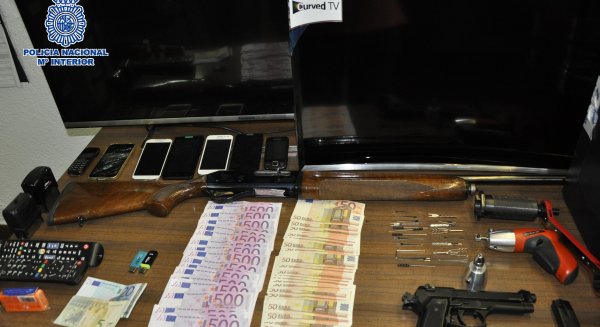 Desarticulada en la provincia de Málaga una organización criminal por estafas múltiples a través de Internet