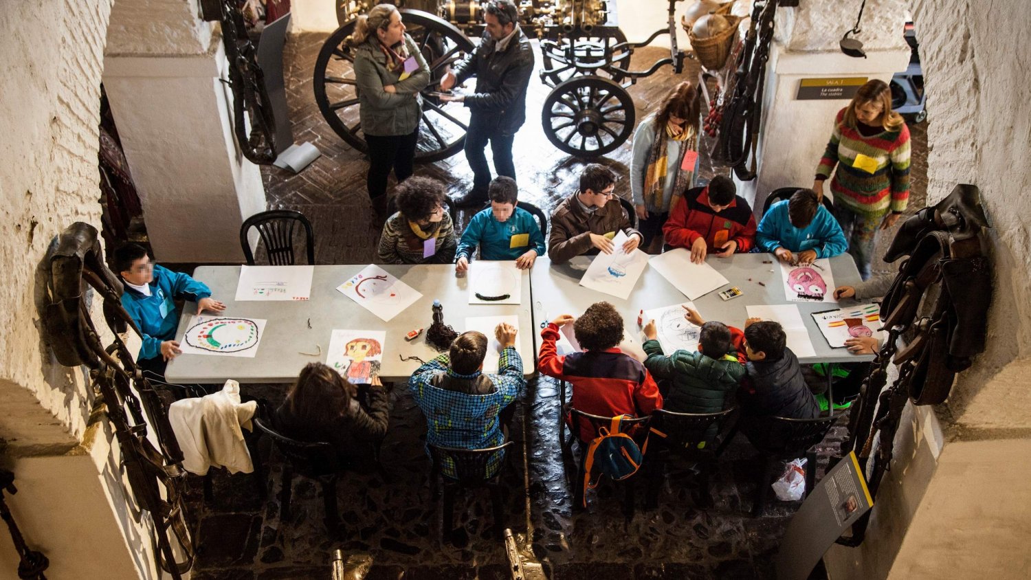Unicaja organiza en Málaga los talleres de Arteterapia para personas con discapacidad intelectual