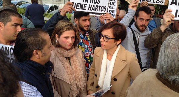 María Gámez pide al PP mejores condiciones para los trabajadores de coches de caballos