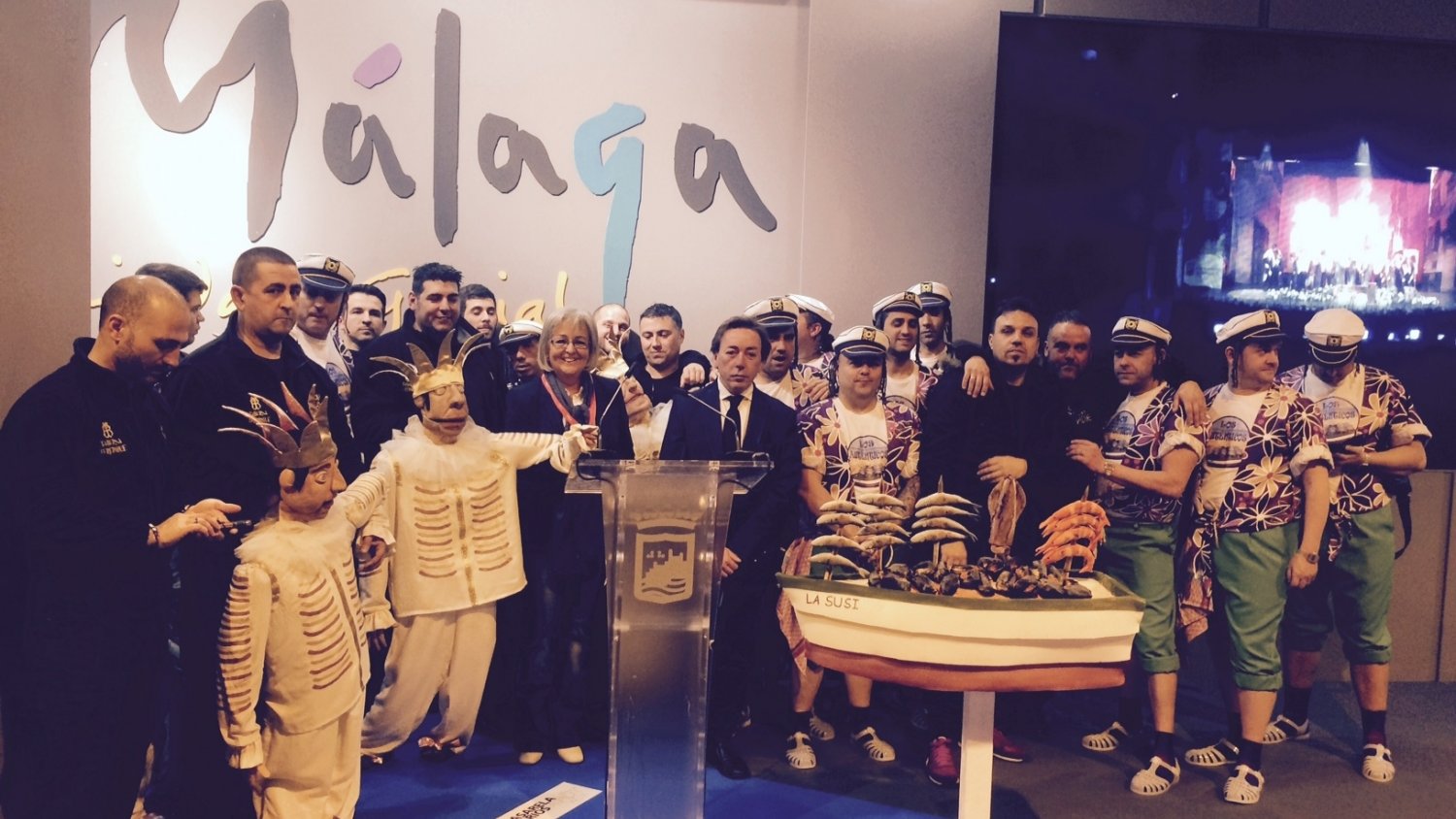 Málaga presenta su carnaval como gran reclamo de temporada baja