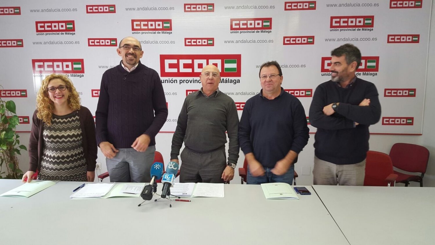 Málaga para la gente presenta su plan de empleo a CCOO