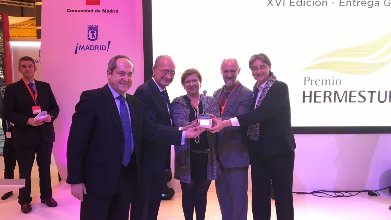 La directora general de FYCMA, premiada en FITUR