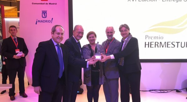 La directora general de FYCMA, premiada en FITUR