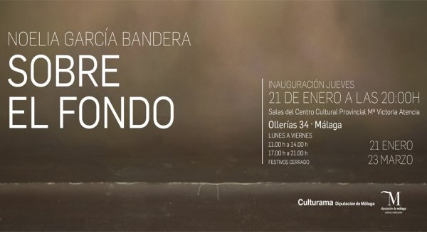 El Centro Cultural María Victoria Atencia exhibe 'Sobre el Fondo'