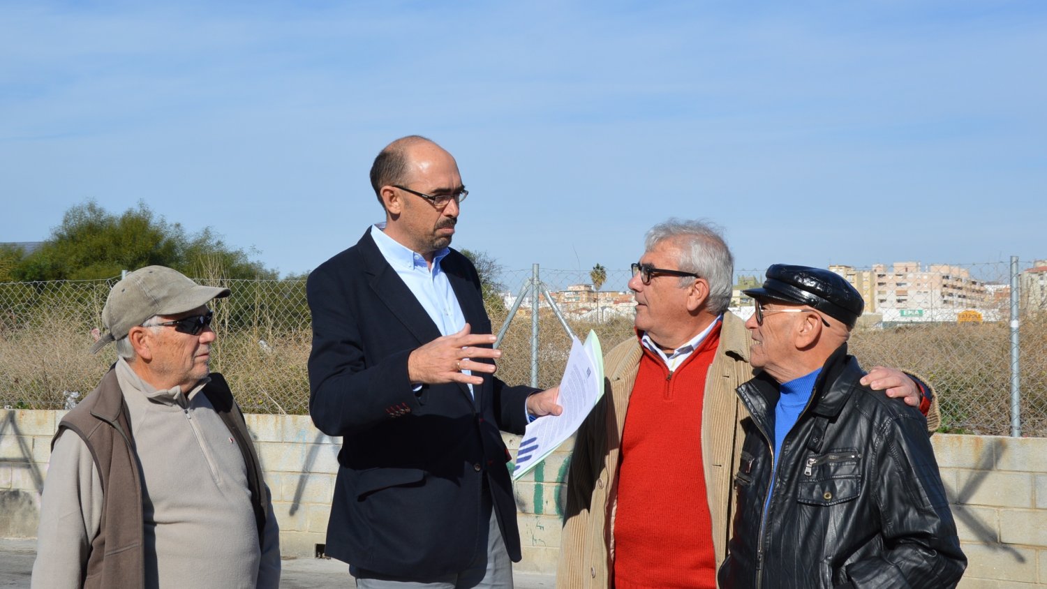 Málaga para la gente apoya la creación del parque central en los terrenos de Repsol