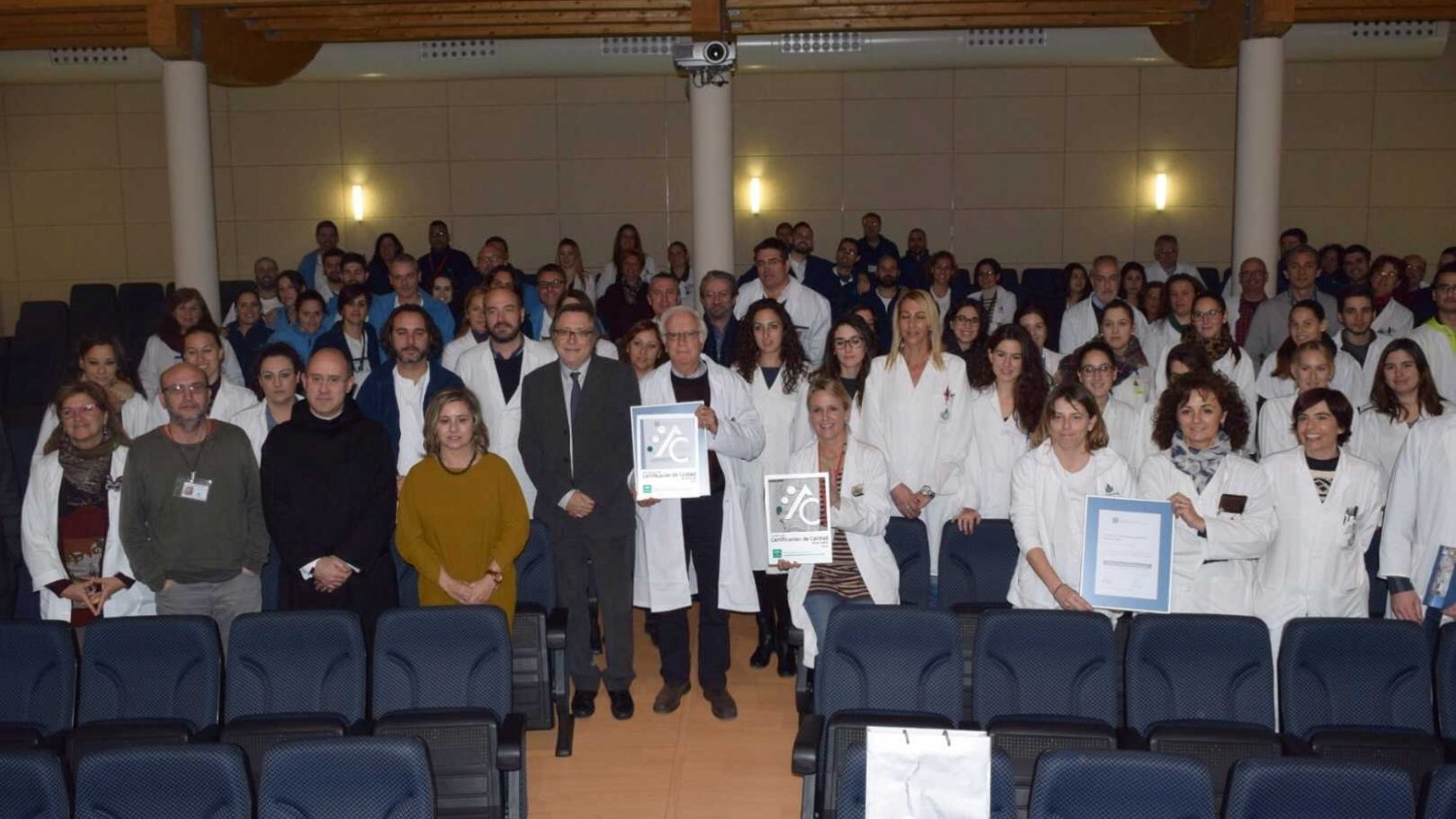 El Centro Asistencial San Juan de Dios logra la doble certificación de calidad de la Junta
