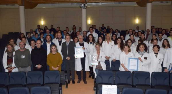 El Centro Asistencial San Juan de Dios logra la doble certificación de calidad de la Junta