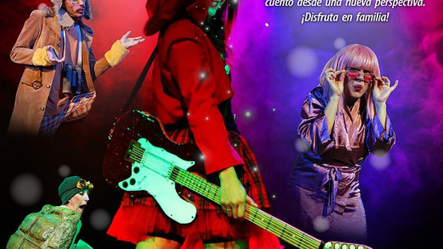 El espectáculo  ‘Caperucita Rock-Ja’ se representará el 17 de enero