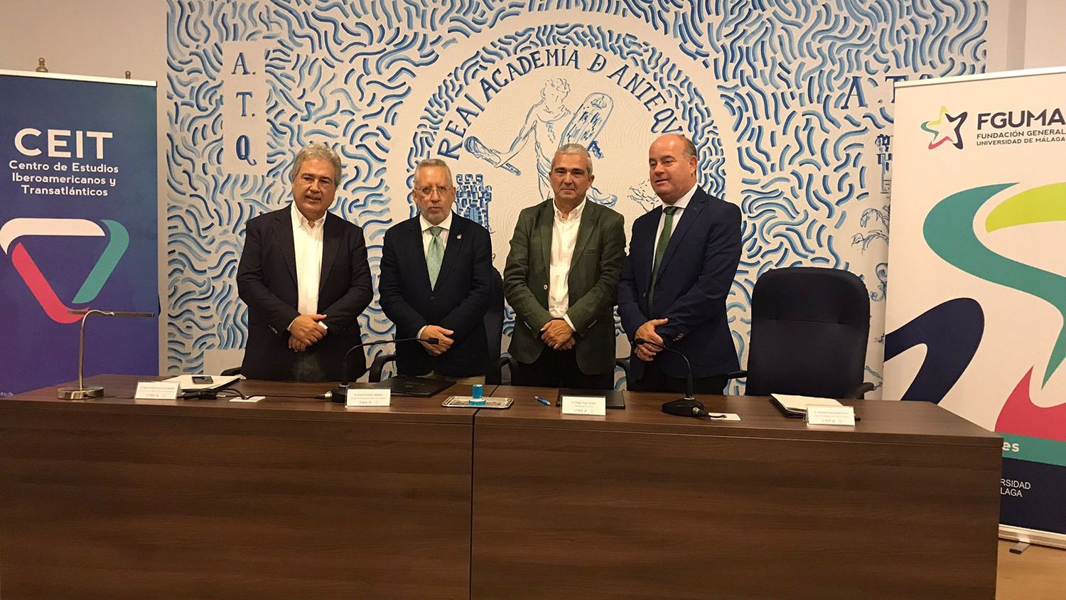 UMA.- La Fundación General de la universidad y la Real Academia de Nobles Artes de Antequera trabajarán conjuntamente