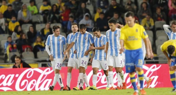 El Málaga rasca un empate de su visita a Las Palmas (1-1)