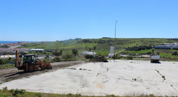 Estepona inicia las obras de construcción de una pista de Karting en la zona de Monterroso