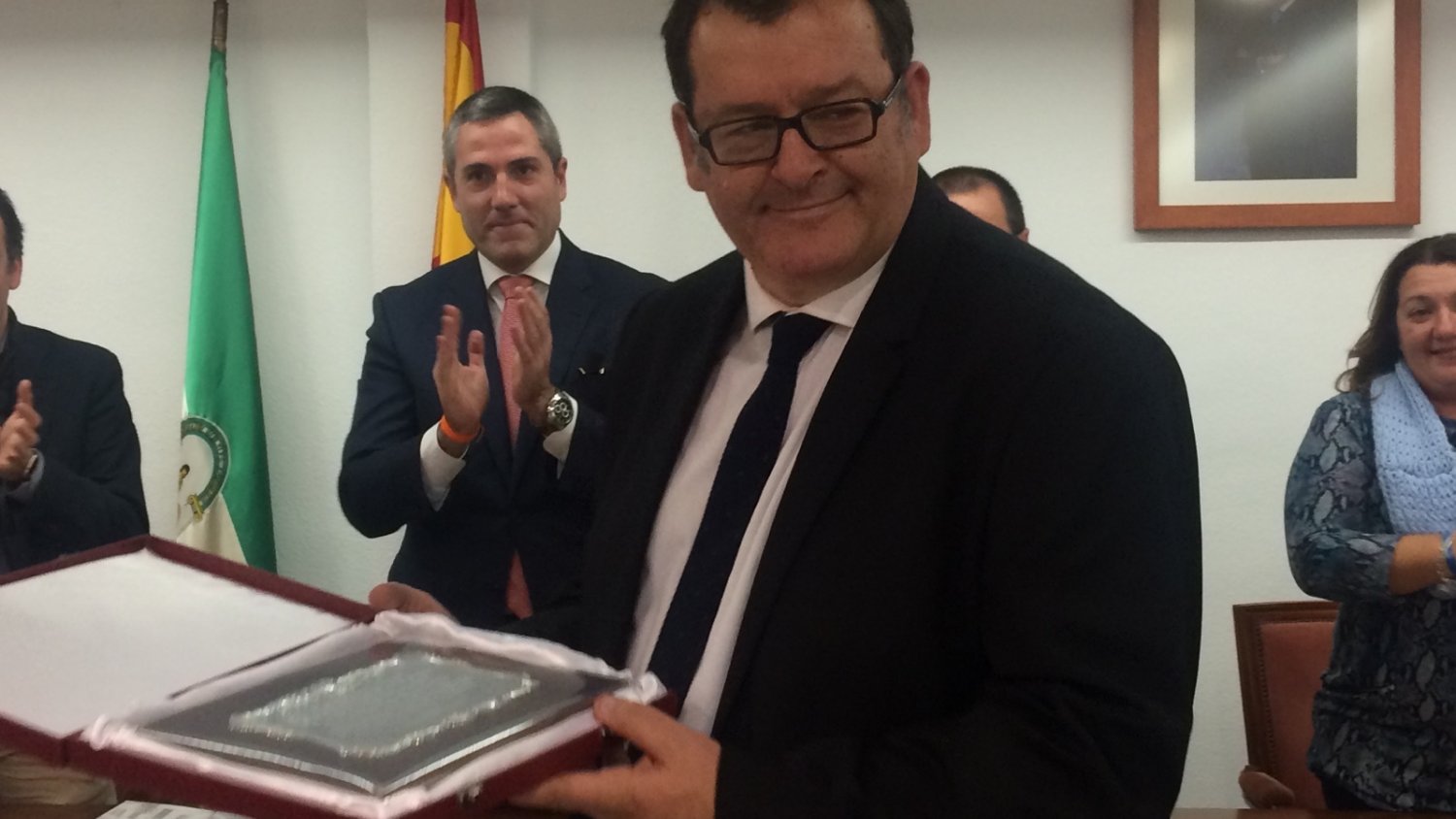Mijas entrega el título de Hijo Predilecto a Cristóbal Ruiz Luis García