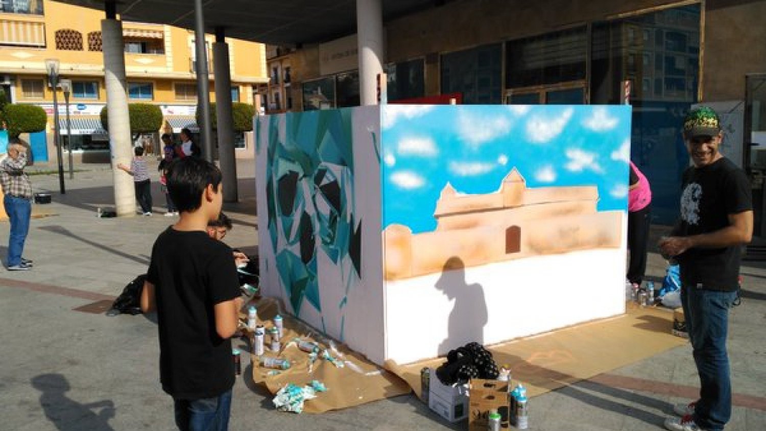 Rincón de la Victoria pone en marcha la iniciativa 'Graffiti Solidario´