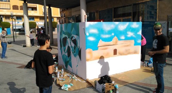 Rincón de la Victoria pone en marcha la iniciativa 'Graffiti Solidario´