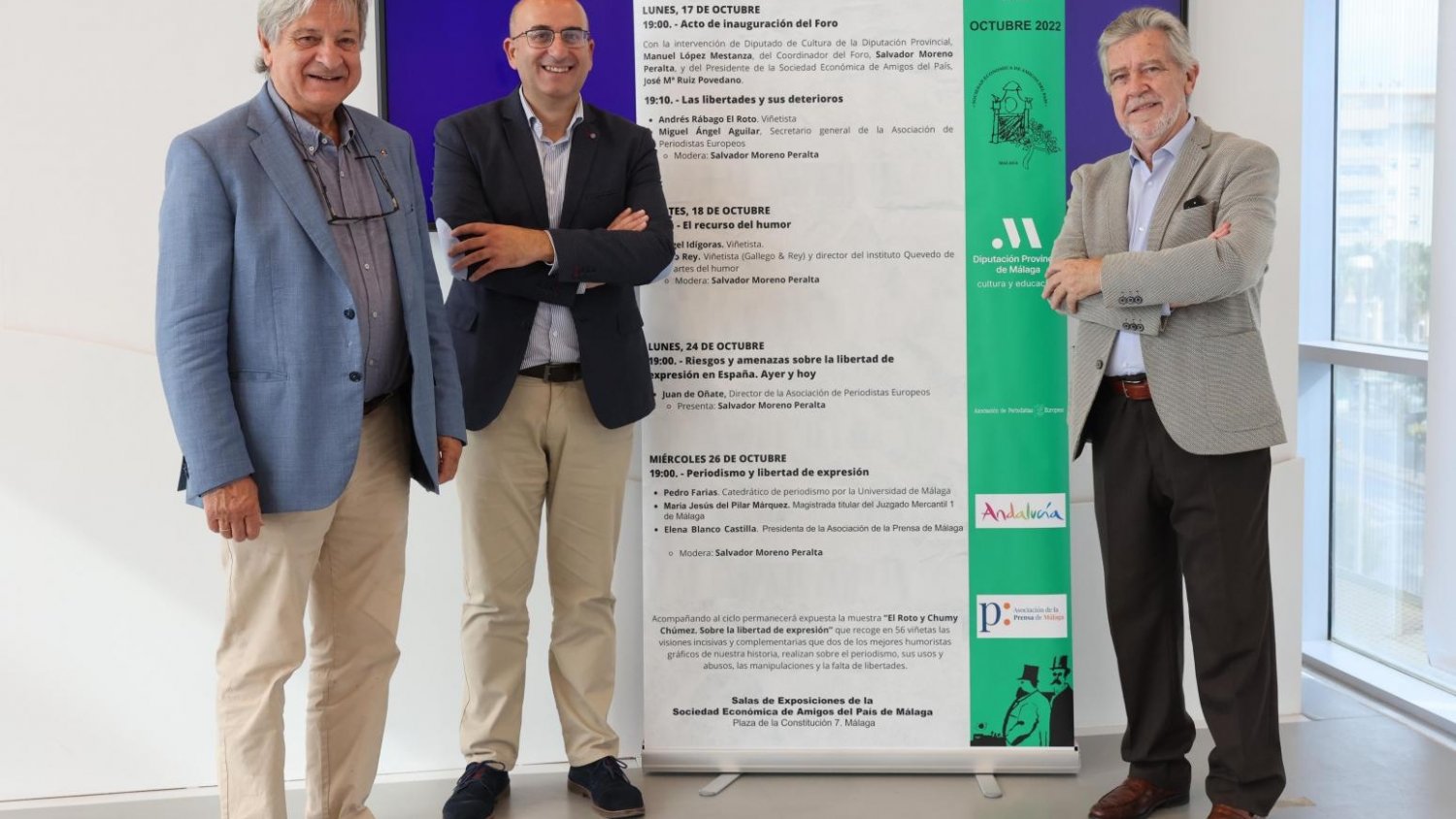 Diputación y la SEAP impulsan unas jornadas de reflexión y debate sobre democracia, periodismo y libertad de expresión