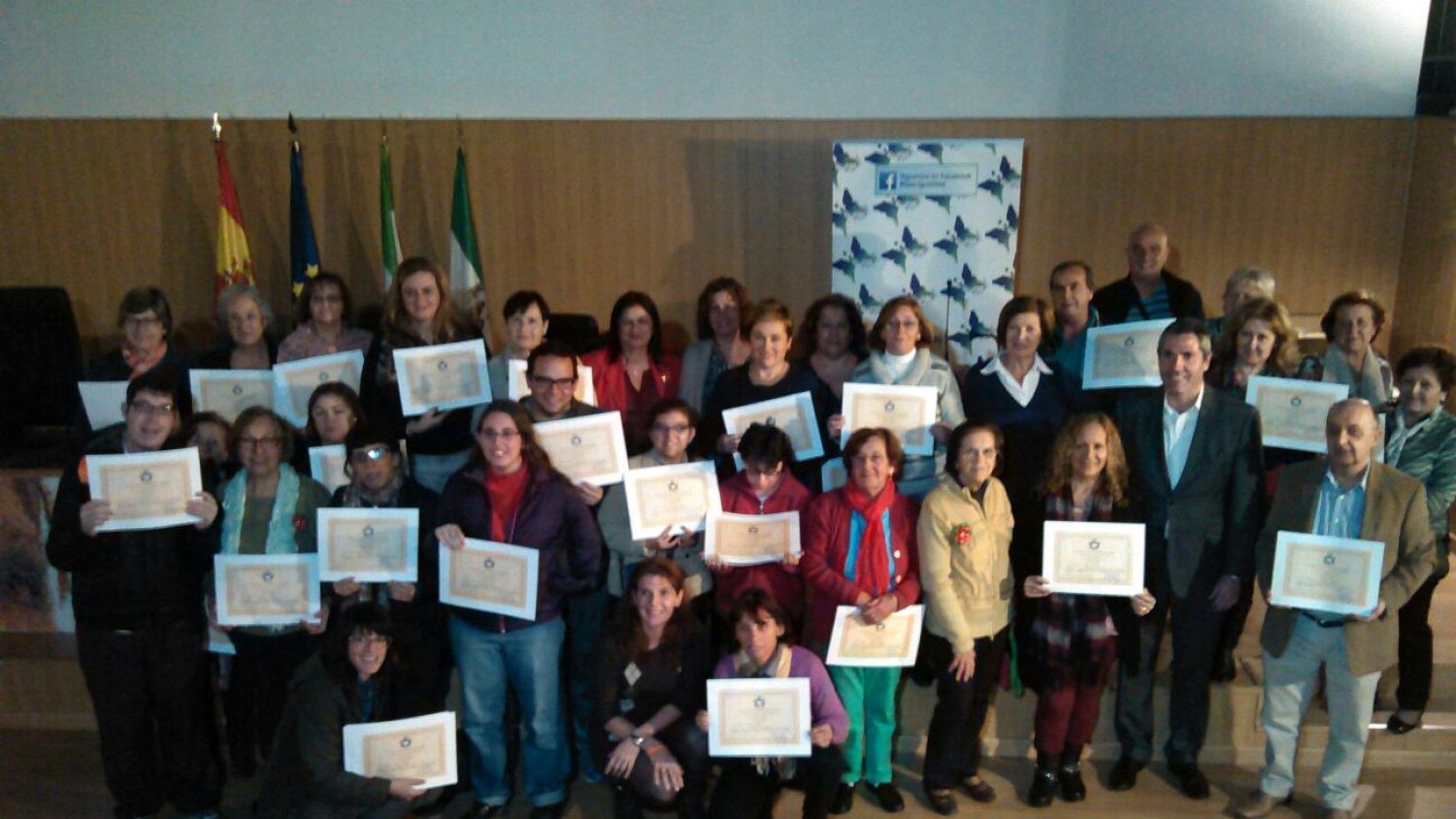 Mijas hace entrega de los diplomas Contra la Violencia de Género