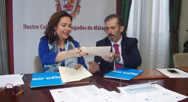 El Ayuntamiento y el Colegio de Abogados de Málaga firman un acuerdo para organizar jornadas sobre ejecuciones hipotecarias