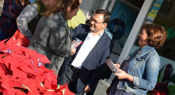 Heredia pide votar al PSOE con corazón y cabeza para decirle a Rajoy 