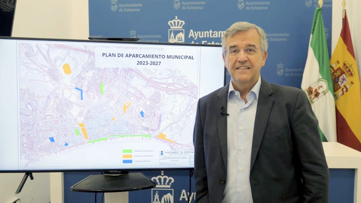 Estepona proyecta un Plan Municipal de Aparcamientos con cuatro subterráneos de coste de 1 euro al día