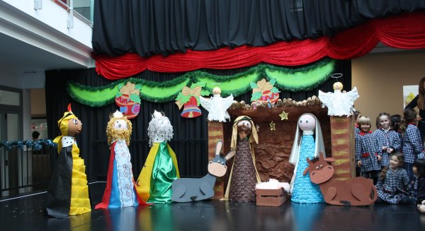 El Corte Inglés expone el Misterio navideño de Salliver