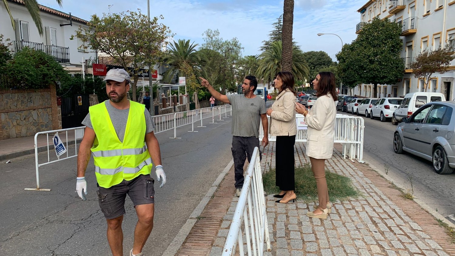 Ronda inicia las obras de embellecimiento de la avenida Ricardo Navarrete