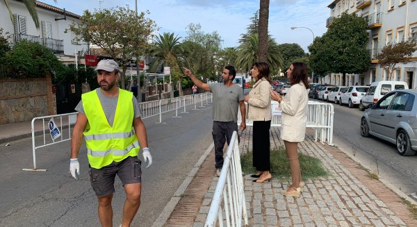 Ronda inicia las obras de embellecimiento de la avenida Ricardo Navarrete
