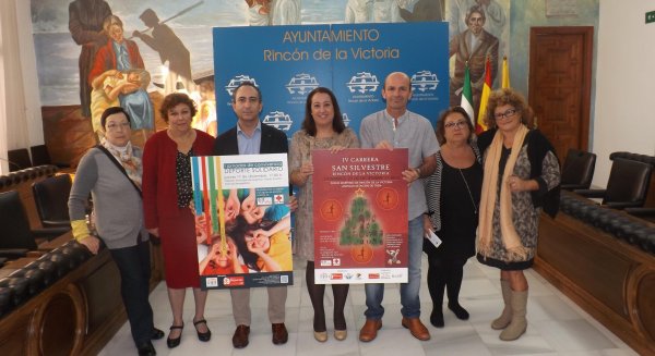 Rincón de la Victoria celebra la IV San Silvestre a beneficio de Cruz Roja y Rincón Contigo
