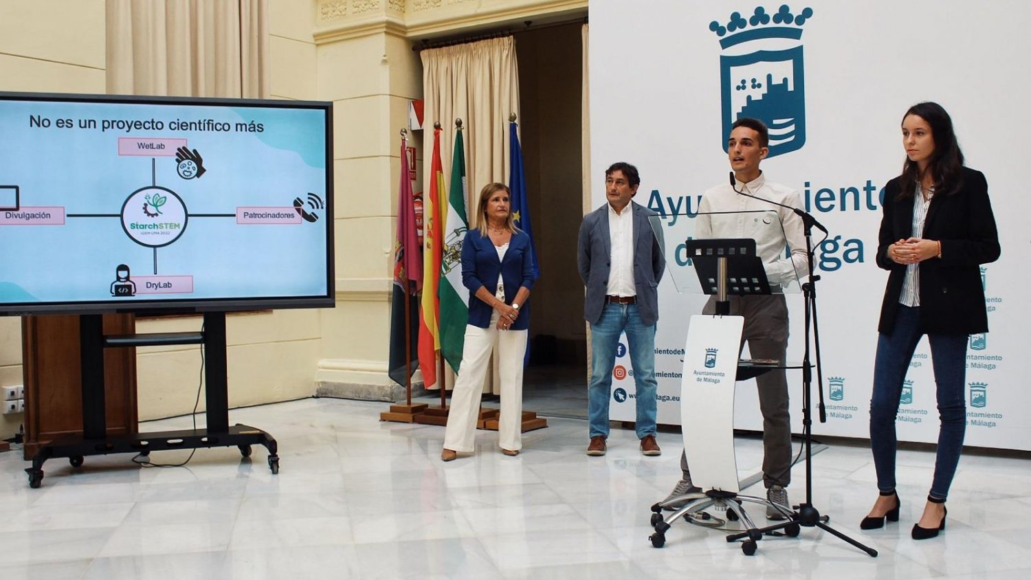 El Ayuntamiento colabora con la UMA para impulsar su participación en la competición de Biología Sintética