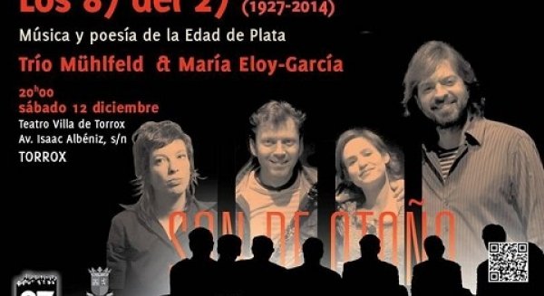 El Trío Mühlfeld & María Eloy García protagonizarán un nuevo ‘Son de otoño’ en Torrox