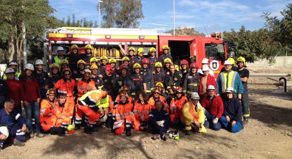 Málaga realiza un ejercicio práctico de atención a víctimas de accidentes con sustancias peligrosas