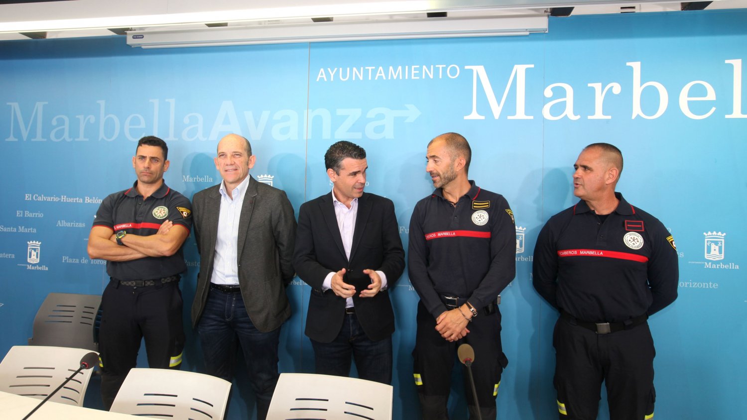 Bomberos de Marbella participarán en una misión humanitaria de ayuda a los refugiados