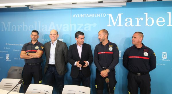 Bomberos de Marbella participarán en una misión humanitaria de ayuda a los refugiados