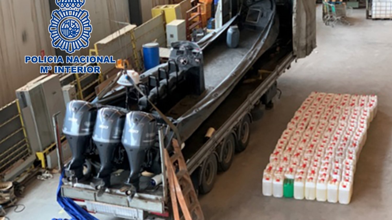 Desarticulada una organización dedicada a la preparación de narcolanchas para importar hachís desde Marruecos
